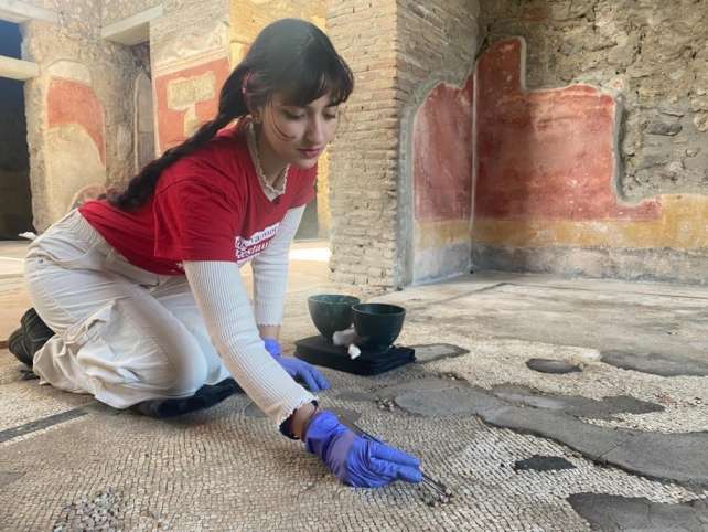 restauratrice pompei